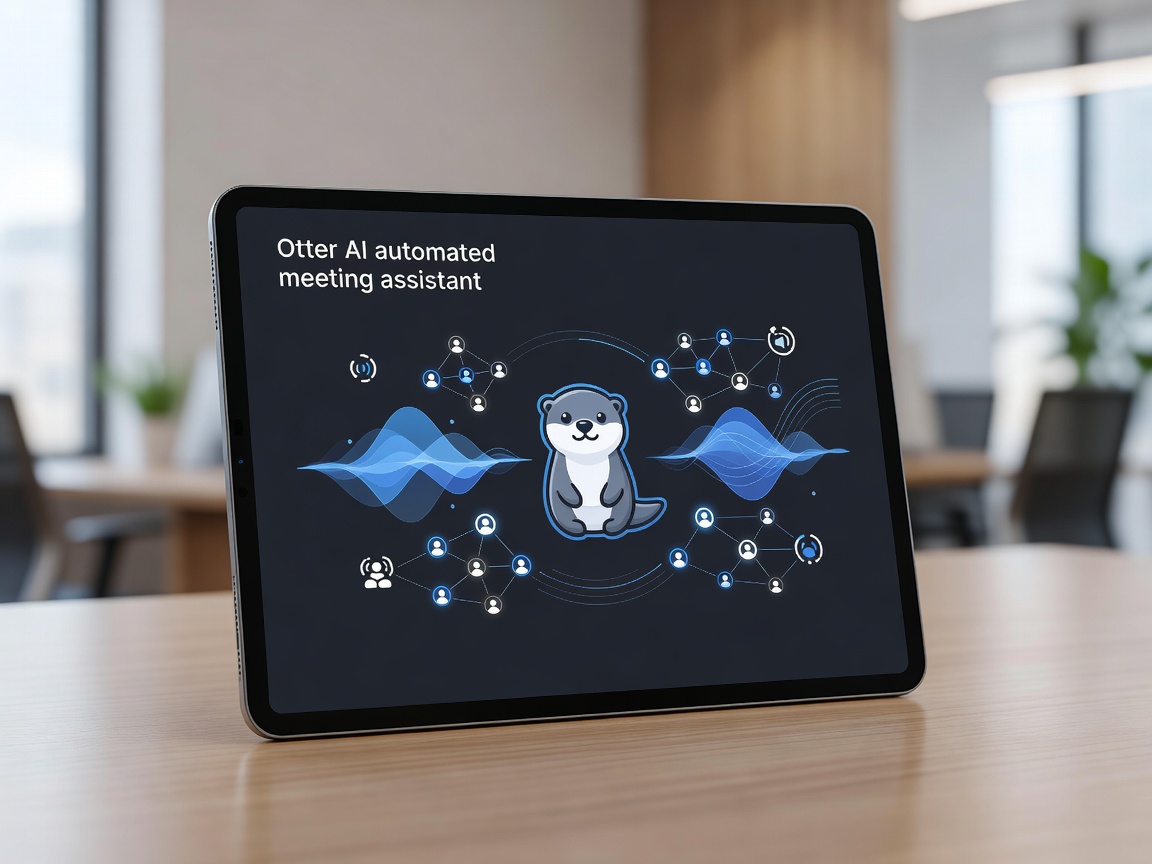Otter AI automated meeting assistant interface